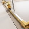 Radaway Furo Gold PND II parawan nawannowy 130cm lewy szkło przejrzyste 10109688-09-01L/10112644-01-01